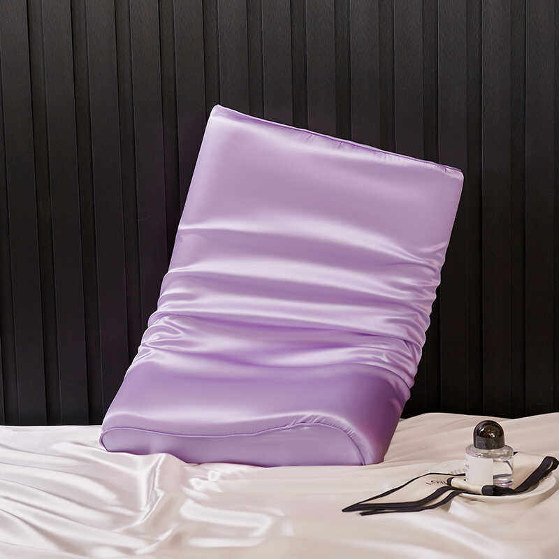 双面真丝乳胶枕套100%桑蚕丝记忆枕枕芯套冰丝成人40x60儿童30x50