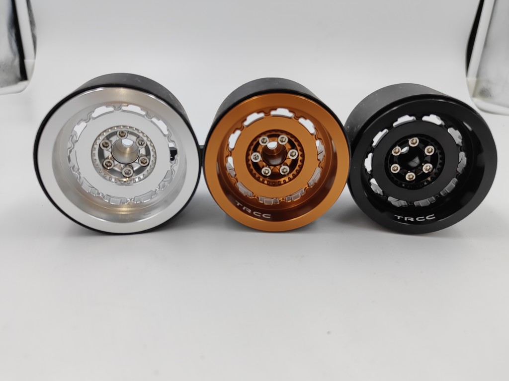 TRCC 2.2仿真攀爬轮毂 风暴轮毂 KM TRX4 1/8 1/10   RC轮毂