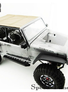 HOT RACING AXIAL SCX10 90027,28牧马人Rubicon4门壳软顶