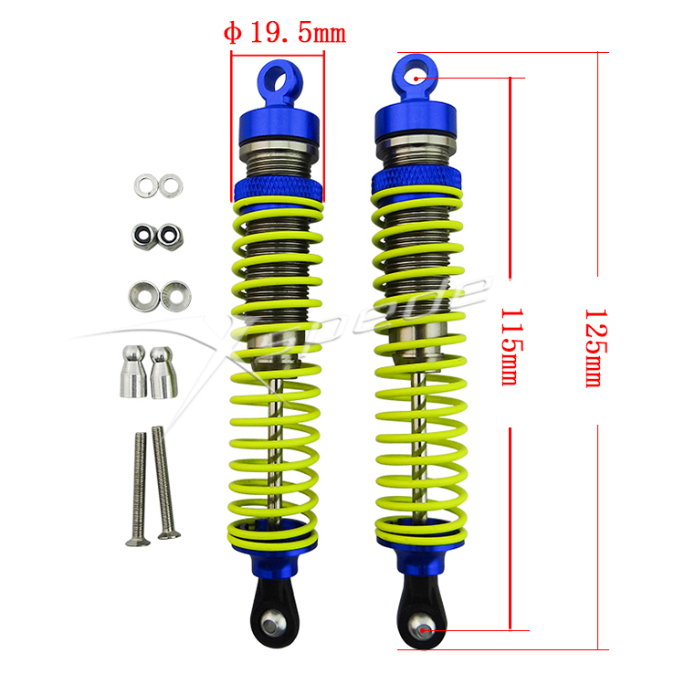 Xspede 金属通用避震器115mm 103mm 一对装