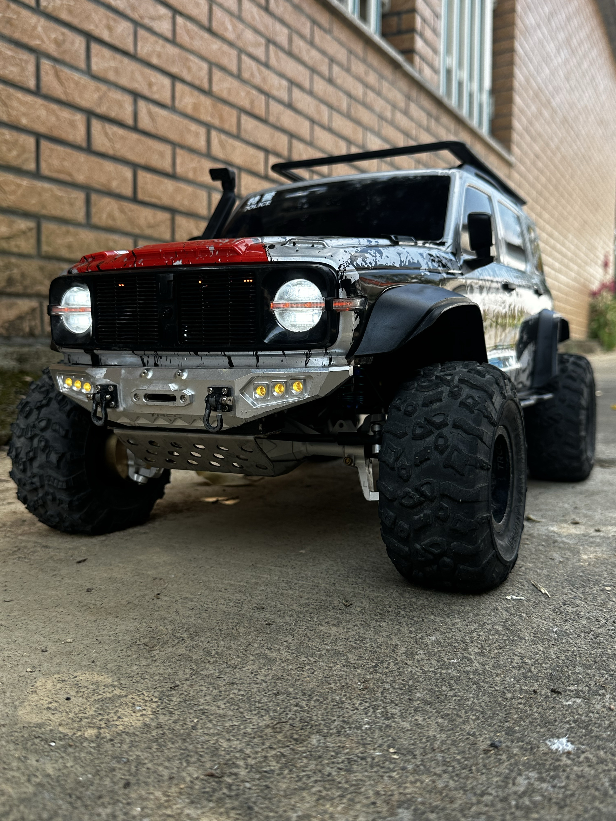 TRCC 坦克300 遥控攀爬车 竞技防撞 改装升级 提升接近角离去角