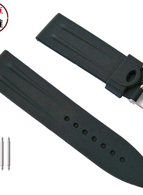 24mm 30mm硅橡胶手表带 平直接口环保运动防水防汗柔软替换表带