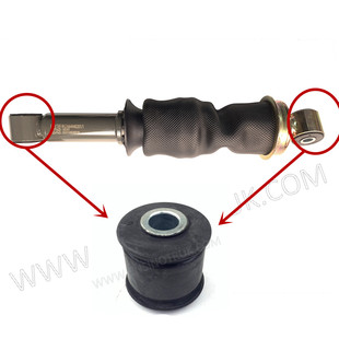 减震器胶套适配重汽豪沃A7T7H后减震器气囊减振器橡胶衬套圆胶垫