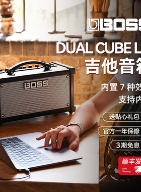 罗兰BOSS DUAL CUBE LX桌面便携电吉他音箱 录音直播音箱带Loop