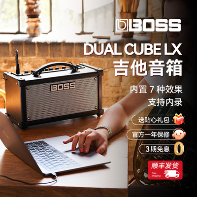 罗兰BOSS DUAL CUBE LX桌面便携电吉他音箱 录音直播音箱带Loop