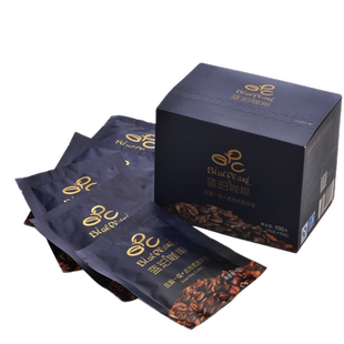 云南普洱蓝珀庄园经典蓝山风味挂耳现磨纯黑咖啡10gx10包