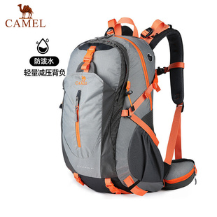 骆驼户外登山包男女大容量轻便防水双肩背包徒步运动学生旅行书包