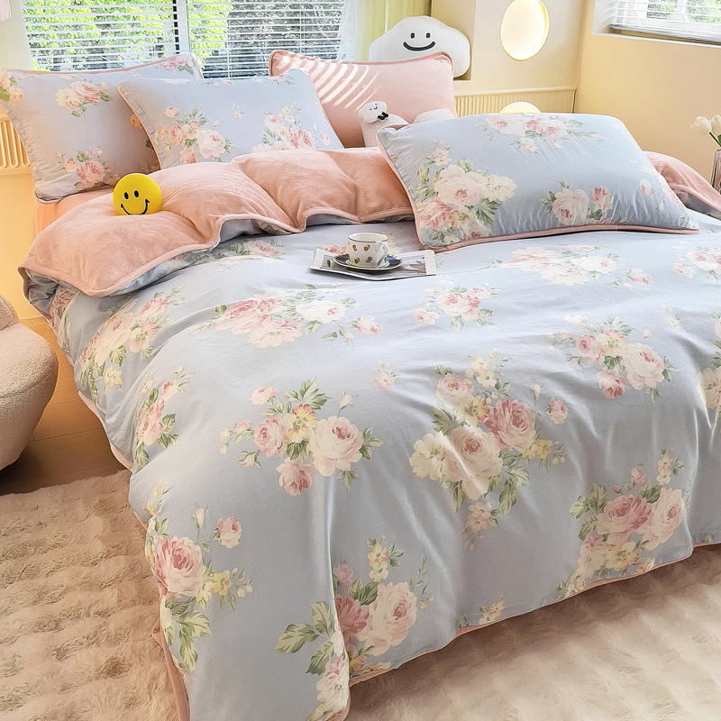 a面全棉B版加厚牛奶绒保暖多规格