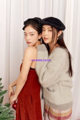 一吻定情韩国女装stylenanda正版代购秋冬女士保暖开衫短外套