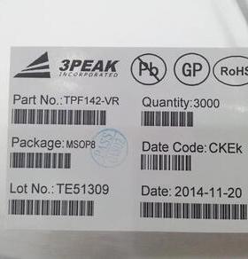 全新原装 TPF142 MSOP-8 贴片 TPF142-VR 安防监控驱动芯片