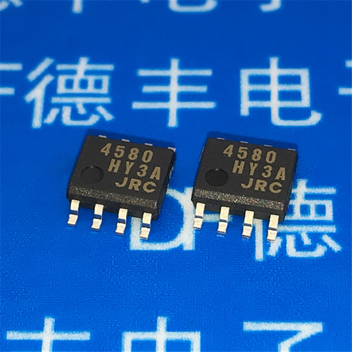 全新原装正品 NJM4580E 贴片8脚 JRC4580E 4580 SOP8 双运放芯片