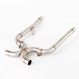 摩托车T120排气管适用Triumph Bonneville T120 T100 2021-2024