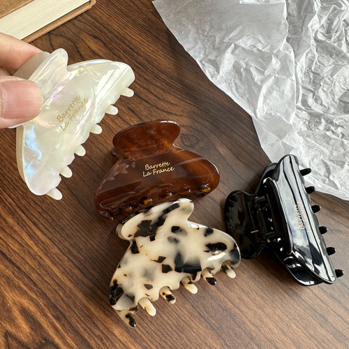 韩式醋酸抓夹France金标简约款