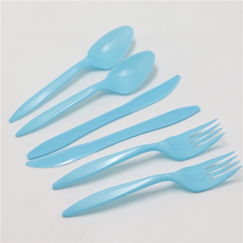 24个节庆生日派对一次性塑料刀叉