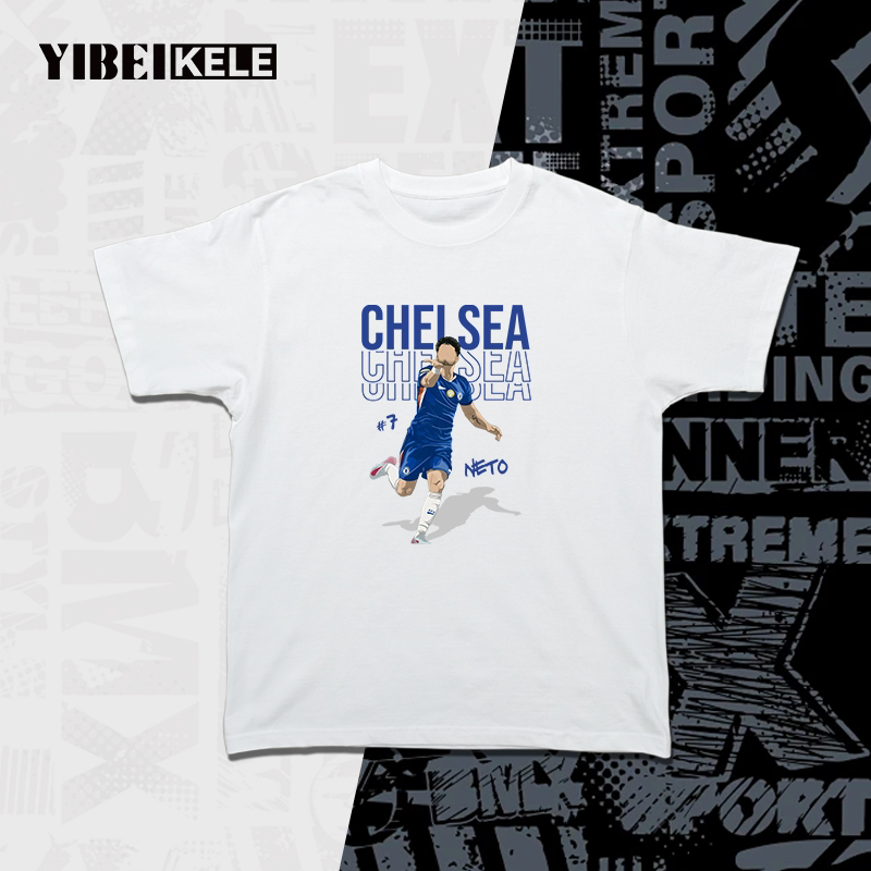 YIBEIKELE切尔西球迷CHELSEA&times;7号内托短袖，足球信仰焊在身上