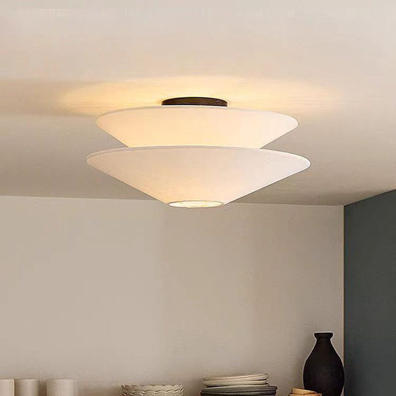 法式中古奶油风主卧吸顶灯客厅卧室书房灯日式侘寂风布艺氛围感灯,家装灯饰光源,餐厅/卧室/书房吸顶灯,淘宝优惠券,粉丝福利购,淘宝优惠卷