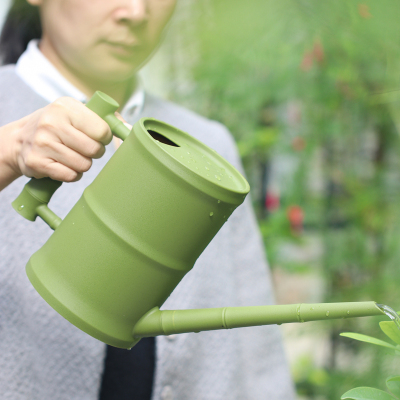 老花农园艺竹筒长嘴浇水壶