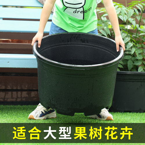 塑料特大矮胖加仑盆耐晒耐老化