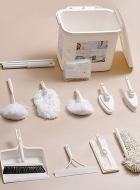 日本山崎SATTO康多多一杆多用清洁工具套装平板拖把家用拖布拖地