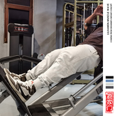 束脚卫裤 百搭潮流款 男春秋宽松休闲裤 男士 运动健身长裤 鹿家门大码