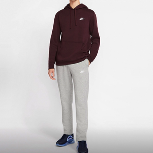 现货 NIKE耐克男子保暖直筒针织宽松舒适运动休闲长裤BV2708-063