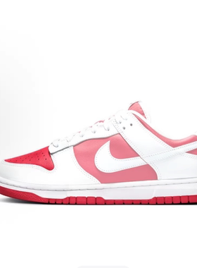 现货Nike Dunk Low 大学红 白红 低帮运动休闲鞋 DD1391-600