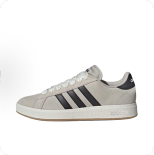 Base Court 00s薄底 耐磨低帮板鞋 JR5544 adidas 男女鞋 Grand