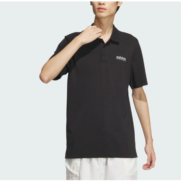 现货adidas Logo字母运动T恤