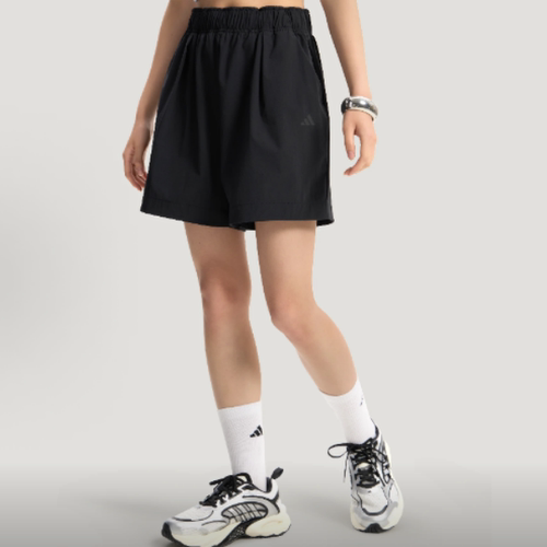 现货 adidas阿迪达斯凉感梭织宽松运动短裤2026夏女休闲裤 KS5321