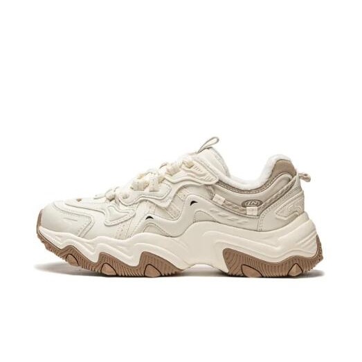 李宁女24秋猫爪Lite 2厚底增高经典防滑耐磨低帮板鞋AGCU176-10,运动鞋new,运动休闲鞋,淘宝优惠券,粉丝福利购,淘宝优惠卷