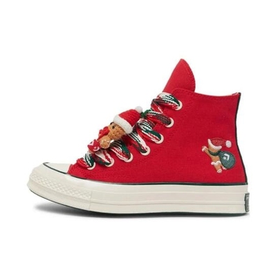 CONVERSE匡威24秋季舒适柔软防滑耐磨高帮帆布鞋板鞋A12454C