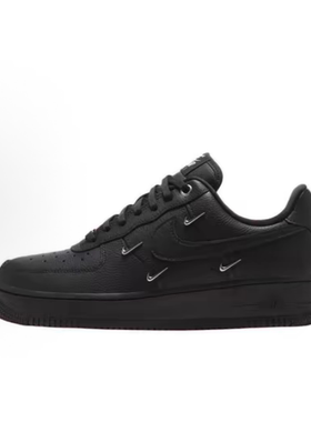 Nike Air Force 1 Low WMNS 时尚百搭低帮板鞋女款黑色HQ1180-001
