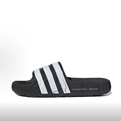 现货adidas阿迪达斯ADILETTE 22经典女子厚底波浪拖鞋 IF3670