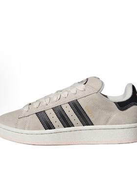 adidas originals  CAMPUS 00s 女子灰色皮革耐磨低帮板鞋JQ5733