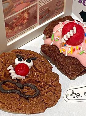 丑东西THE MOMENT HOME原创曲奇香薰蜡烛高质姐拍照小摆件ins风