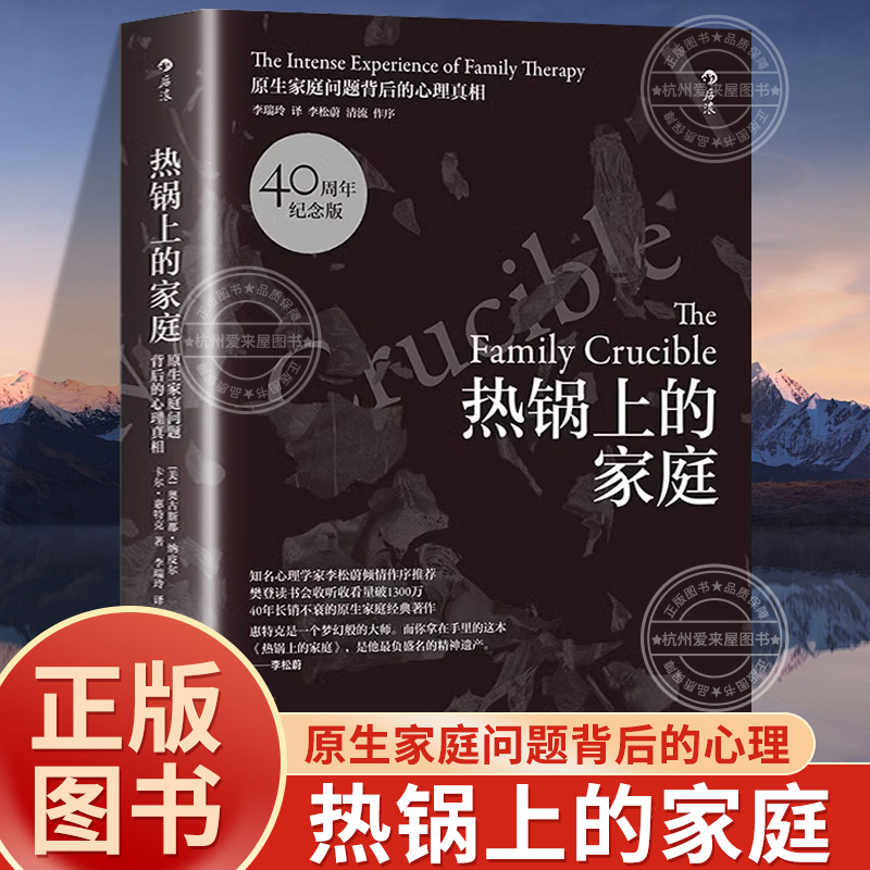 【后浪】热锅上的家庭（40周年纪念版） 原生家庭问题背后的心理真相 原生家庭心理学人际沟通书籍奥古斯都纳皮尔著