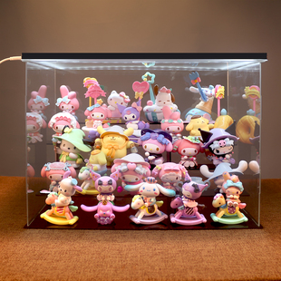 三丽鸥 库洛米美乐蒂盲盒手办 布丁狗摆件车载装饰玩偶 生日礼物