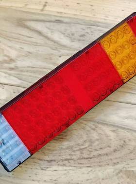 解码LED款适用欧曼gtl后尾灯est etx总成电子高亮倒车灯防水防砸