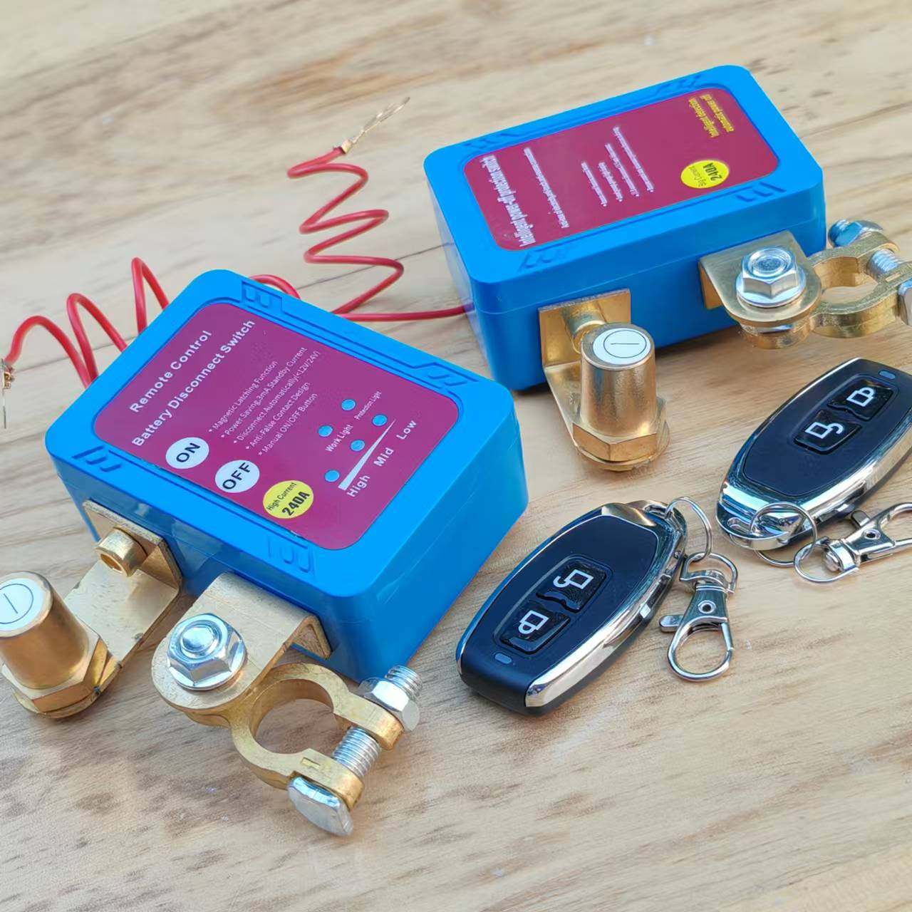 大功率遥控断电开关汽车12V电源