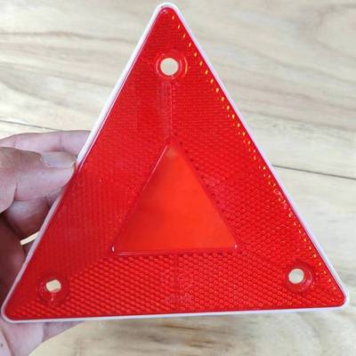 后保险杠警示牌货车车尾反光板