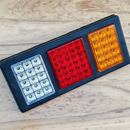 经典电子140-2后尾灯LED高亮12V24v挂车货车农用车转向尾灯倒车灯