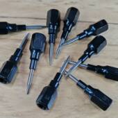 钢制黄油枪尖嘴油嘴枪头钢尖嘴耐磨细尖嘴挖掘机货车打黄油枪细头