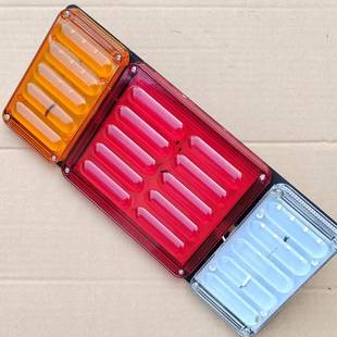 电子140 2货车LED后尾灯总成12V24v大挂车农用车刹车后尾灯倒车灯