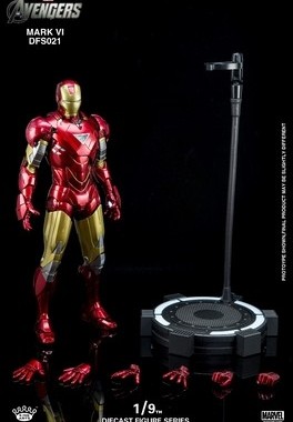 KingArts 1:9 复仇者联盟钢铁侠 mk6 战争机器2.0 mk42 43现货