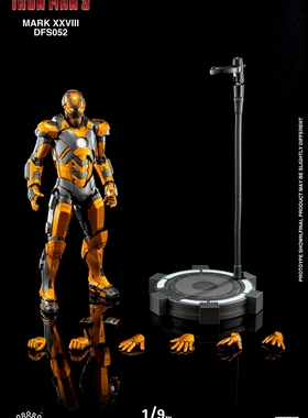 kingarts ka 1:9 钢铁侠 mk28 全新合金可动酱油机稀有现货