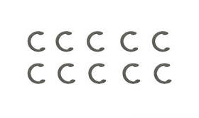 ARROWMAX AM Medius Pully Midshaft C-Clip (10)AM-910034