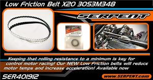 friction serpent 30S3M348low 蛇仔 X20低阻力白皮带401912 Belt