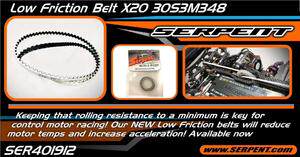 serpent 蛇仔 Belt 30S3M348low friction X20低阻力白皮带401912