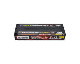 AM Lipo 6200mAh 2S TC Low Profile - 7.4V 75C Continuous 150C
