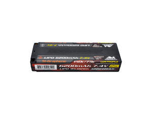 AM Lipo 6200mAh 2S TC Low Profile - 7.4V 75C Continuous 150C